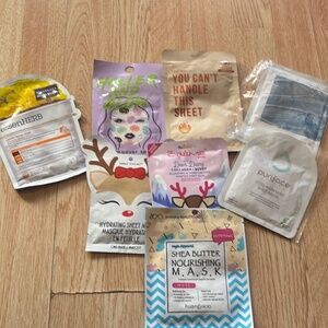 Eight set facial masks